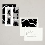 "Grateful Grid" - Thanksgiving Cards in Coal by Blustery August - Assembled