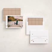 "Autumnal Leaves" - Thanksgiving Cards in Snow by Jenna Holcomb - Assembled