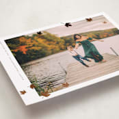 "Autumnal Leaves" - Thanksgiving Cards in Snow by Jenna Holcomb - Detail