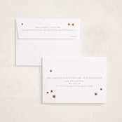 "Autumnal Leaves" - Thanksgiving Cards in Snow by Jenna Holcomb - FREE Recipient Addressing