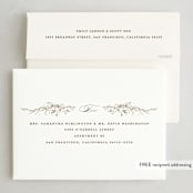 "Thanksgiving Crest" - Thanksgiving Cards in Chestnut by Susan Zinader - FREE Recipient Addressing