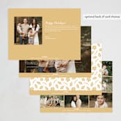 "Happy Thanksgiving" - Thanksgiving Cards in Lemon by Hooray Creative - Back of Card Options