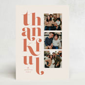 "Thankful three" - Thanksgiving Cards in Sweet potato by Lea Delaveris - Front