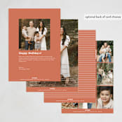 "Thankful three" - Thanksgiving Cards in Sweet potato by Lea Delaveris - Back of Card Options