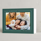 "Simply Serene" - Thanksgiving Cards in Pine by Lauren Chism - Folded Card