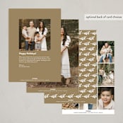 "We Are Thankful" - Thanksgiving Cards in Acorn by Susan Asbill - Back of Card Options