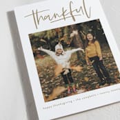 "We Are Thankful" - Thanksgiving Cards in Acorn by Susan Asbill - Detail