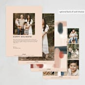 "Grateful" - Thanksgiving Cards in Frost by Pink House Press - Back of Card Options