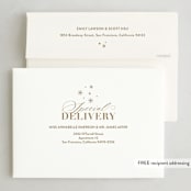 "to be grateful" - Thanksgiving Cards in Snow by Angela Marzuki - FREE Recipient Addressing