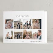 "Eight" - Thanksgiving Cards in Ink by Blustery August - Folded Card