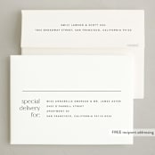 "Eight" - Thanksgiving Cards in Ink by Blustery August - FREE Recipient Addressing