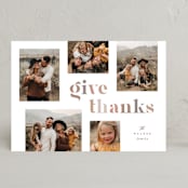 "Give" - Thanksgiving Cards in Autumn by Hooray Creative - Front