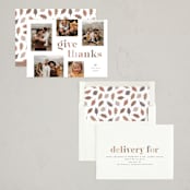 "Give" - Thanksgiving Cards in Autumn by Hooray Creative - Assembled