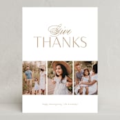 "Breathe" - Thanksgiving Cards in Cornmeal by Erin L. Wilson - Front