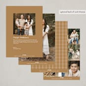 "Breathe" - Thanksgiving Cards in Cornmeal by Erin L. Wilson - Back of Card Options