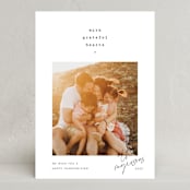 "Grateful Hearts" - Thanksgiving Cards in Ink by Blustery August - Front