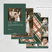 "Crisscrossed" - Thanksgiving Cards in Gourd by Pixel and Hank - Back of Card Options