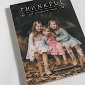 "simply thankful" - Thanksgiving Cards in Whipped Cream by Ashley DeMeyere - Detail