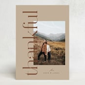 "Latis" - Thanksgiving Cards in Toasted by Christie Garcia - Front