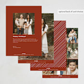 "Scripty Merry Christmas" - Thanksgiving Cards in Cloud by Kristen Magee - Back of Card Options