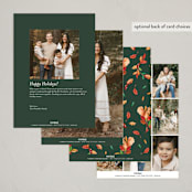 "Seasons" - Thanksgiving Cards in Acorn by Sarah Knight - Back of Card Options
