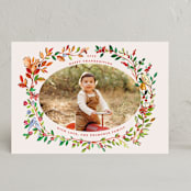 "Seasons" - Thanksgiving Cards in Acorn by Sarah Knight - Front
