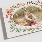 "Seasons" - Thanksgiving Cards in Acorn by Sarah Knight - Detail