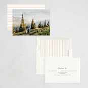 "Off the Grid" - Thanksgiving Cards in Snowcap by Carolyn MacLaren - Assembled