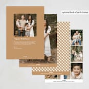 "together merry" - Thanksgiving Cards in Simply White by Sara Hicks Malone - Back of Card Options