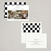 "So Thankful Trio" - Thanksgiving Cards in Snow by Nicoletta Savod - Assembled