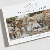 "So Thankful Trio" - Thanksgiving Cards in Snow by Nicoletta Savod - Detail