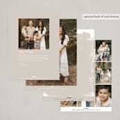 "Café au Lait" - Thanksgiving Cards in Cafe by Nicoletta Savod - Back of Card Options