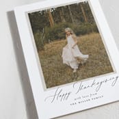 "Café au Lait" - Thanksgiving Cards in Cafe by Nicoletta Savod - Detail