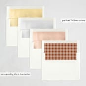 "Grateful Gallery" - Thanksgiving Cards in Acorn by Brittany Braithwaite - Envelope Liner Options