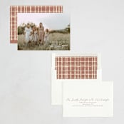 "Firma" - Thanksgiving Cards in Snow by Tamara Hilje - Assembled