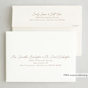 "Firma" - Thanksgiving Cards in Snow by Tamara Hilje - FREE Recipient Addressing