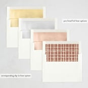 "Firma" - Thanksgiving Cards in Snow by Tamara Hilje - Envelope Liner Options