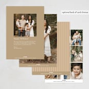 "feeling grateful" - Thanksgiving Cards in Cotton by Sara Hicks Malone - Back of Card Options
