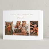 "Minimale" - Thanksgiving Cards in Honey by Jessica Williams - Folded Card