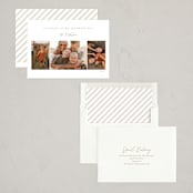 "Minimale" - Thanksgiving Cards in Honey by Jessica Williams - Assembled