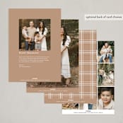 "Oh so Grateful" - Thanksgiving Cards in Snowdrop by Ani Somi - Back of Card Options