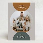 "Circles" - Thanksgiving Cards in Acorn by Owl and Toad - Front