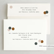 "Circles" - Thanksgiving Cards in Acorn by Owl and Toad - FREE Recipient Addressing