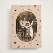 "Wildflower" - Thanksgiving Cards in Chai by Jenna Holcomb - Front