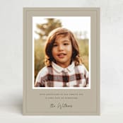 "Grateful Heart" - Thanksgiving Cards in Tonal by Sara Hicks Malone - Front