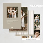"Grateful Heart" - Thanksgiving Cards in Tonal by Sara Hicks Malone - Back of Card Options