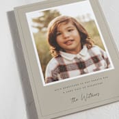 "Grateful Heart" - Thanksgiving Cards in Tonal by Sara Hicks Malone - Detail