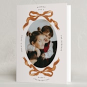 "Gibson" - Thanksgiving Cards in Caramel by Pati Cascino - Folded Card
