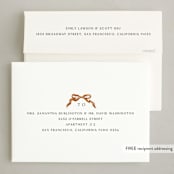 "Gibson" - Thanksgiving Cards in Caramel by Pati Cascino - FREE Recipient Addressing