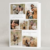 "Yearly Seven" - Thanksgiving Cards in Winter by Emily Betts - Folded Card